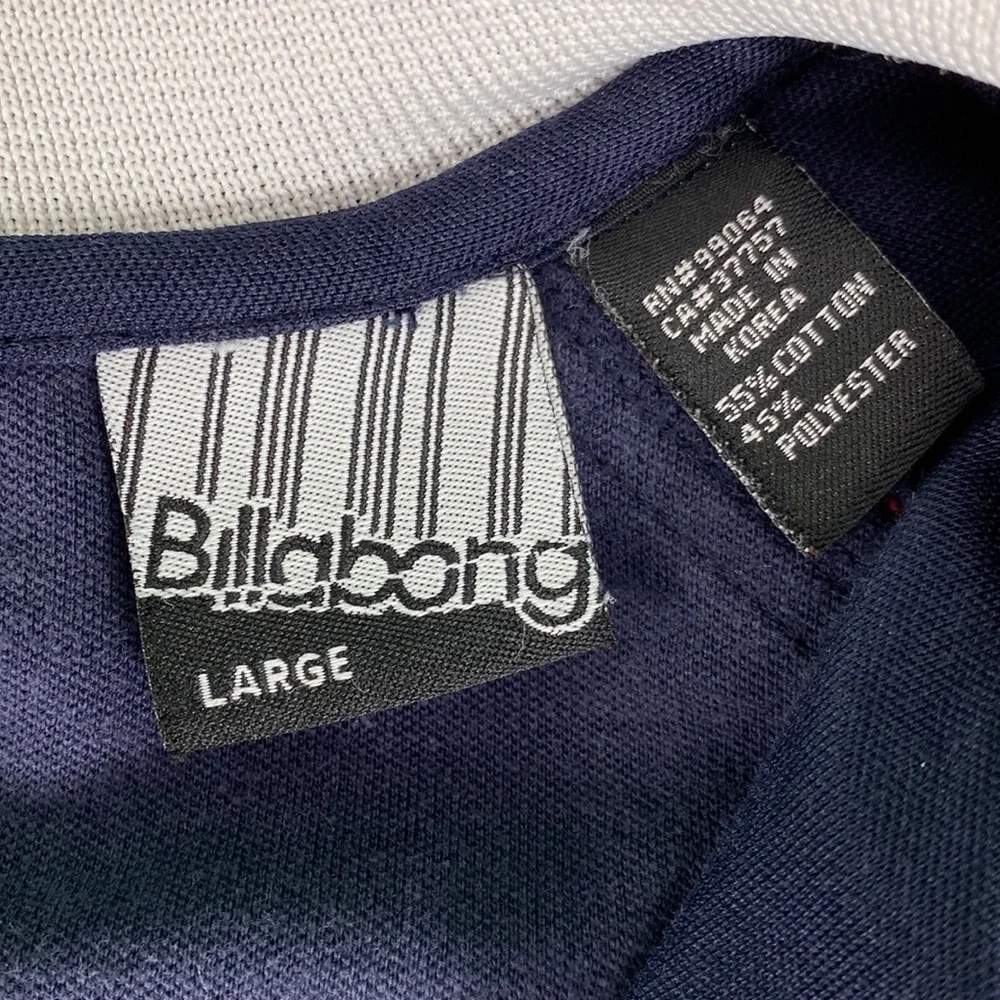 Billabong Navy Zip Up Track Jacket - Picture 15 of 16